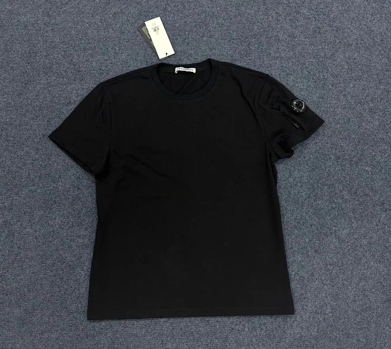Solid Color Badge T-Shirt photo 3