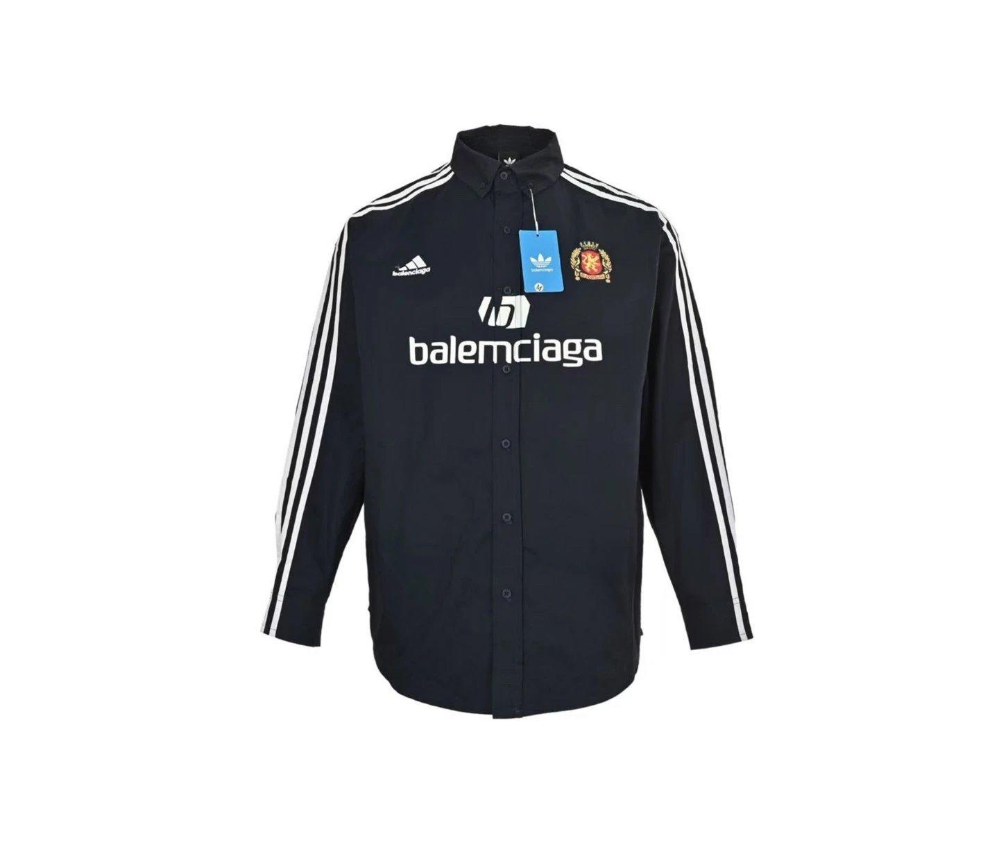 Coke Print Color-Block Long Sleeve Shirt photo 7