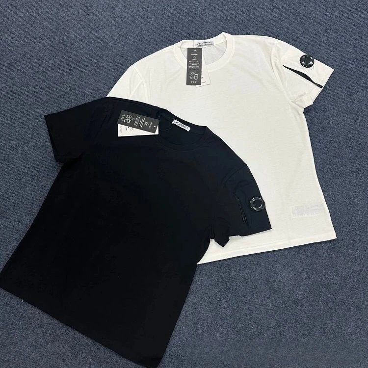 Solid Color Badge T-Shirt photo 8