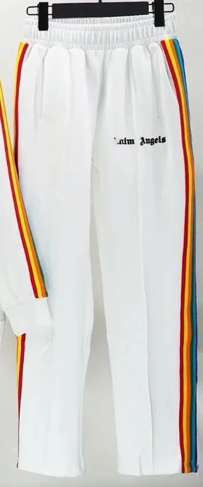 Striped rainbow track suit photo 5
