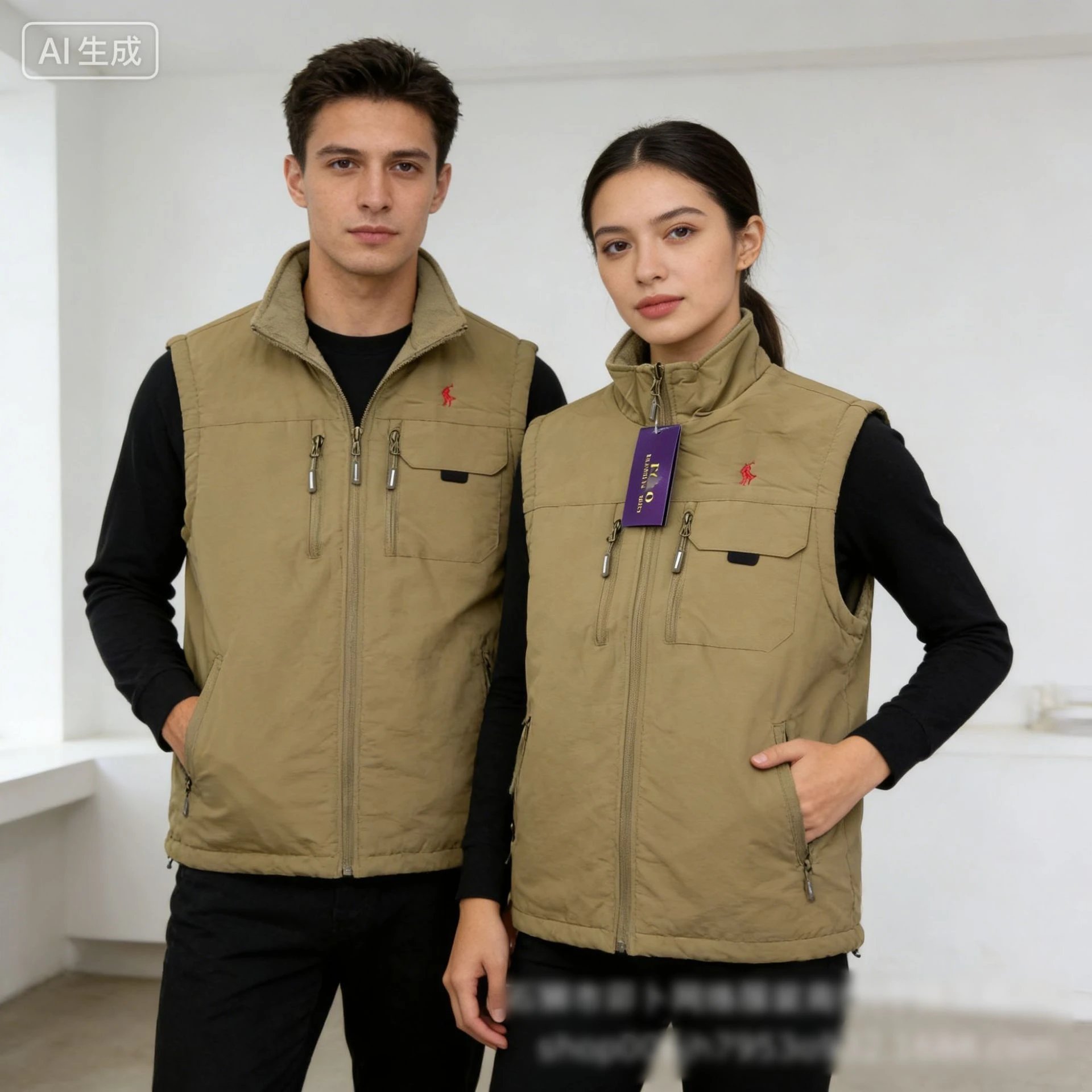 Men's Utility Gilet with Multiple Pockets photo 8