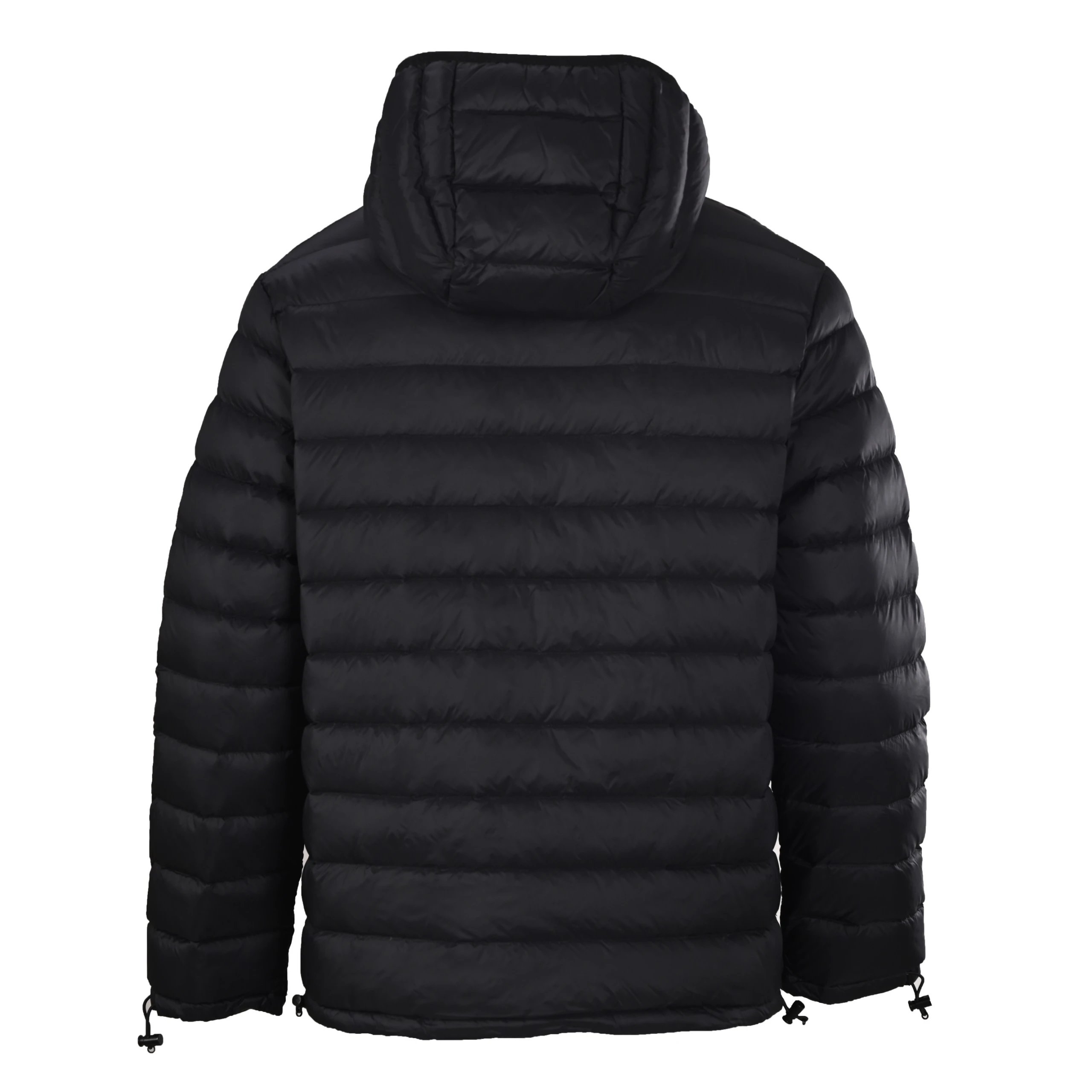 Letter Embroidered Lightweight Puffer Jacket photo 6