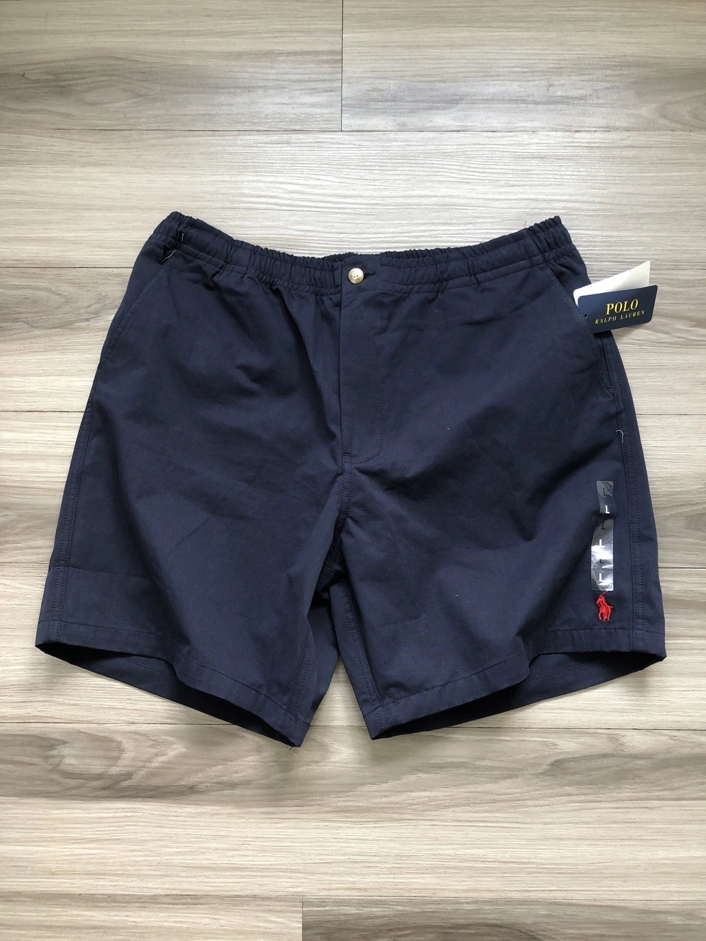 Solid Logo Drawstring Shorts photo 4