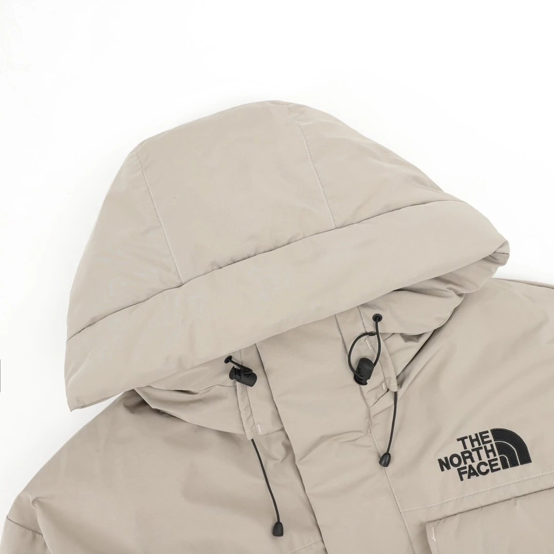 Multi-Pocket Hooded Down Jacket photo 6