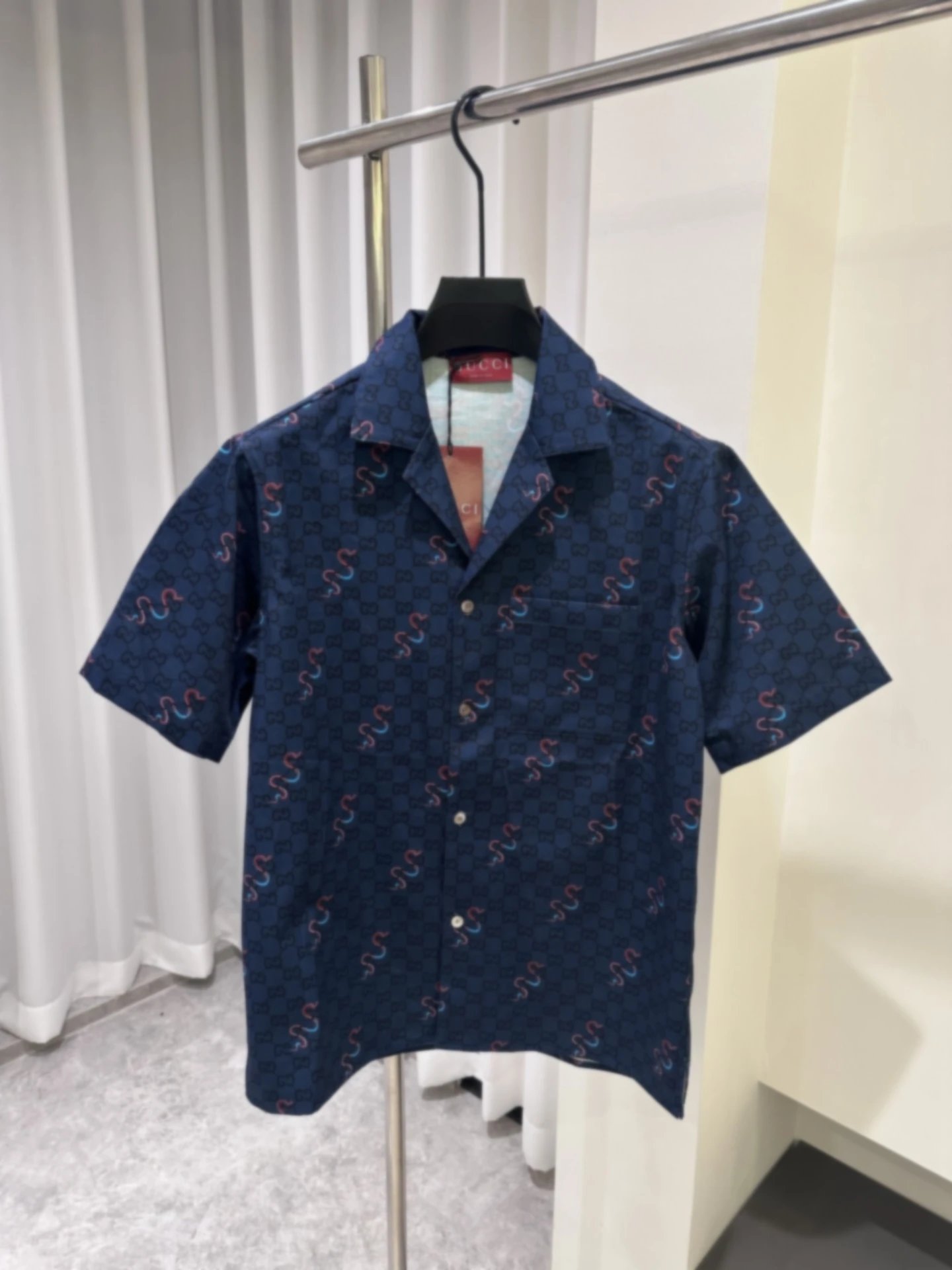 Patterned Shirt and Shorts Set photo 2