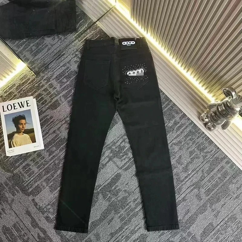 Rhinestone Denim Jeans