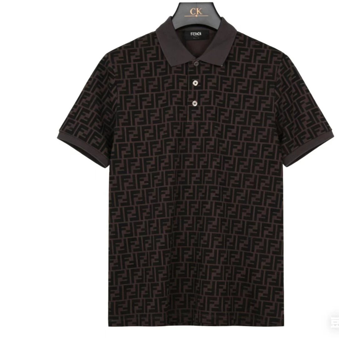 Embroidered Knit Polo Shirt photo 6