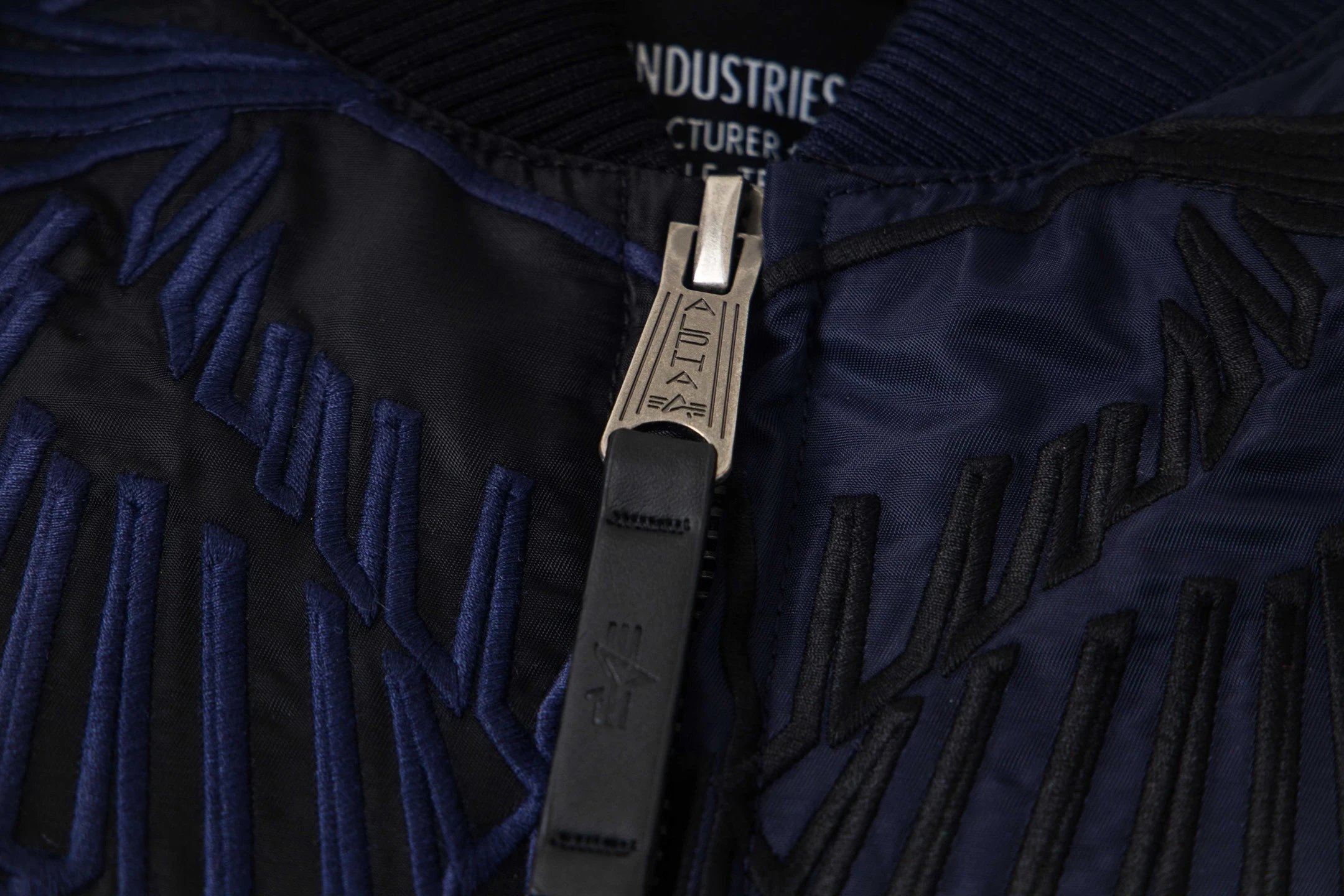Shoulder Wing Embroidery Flight Jacket photo 8