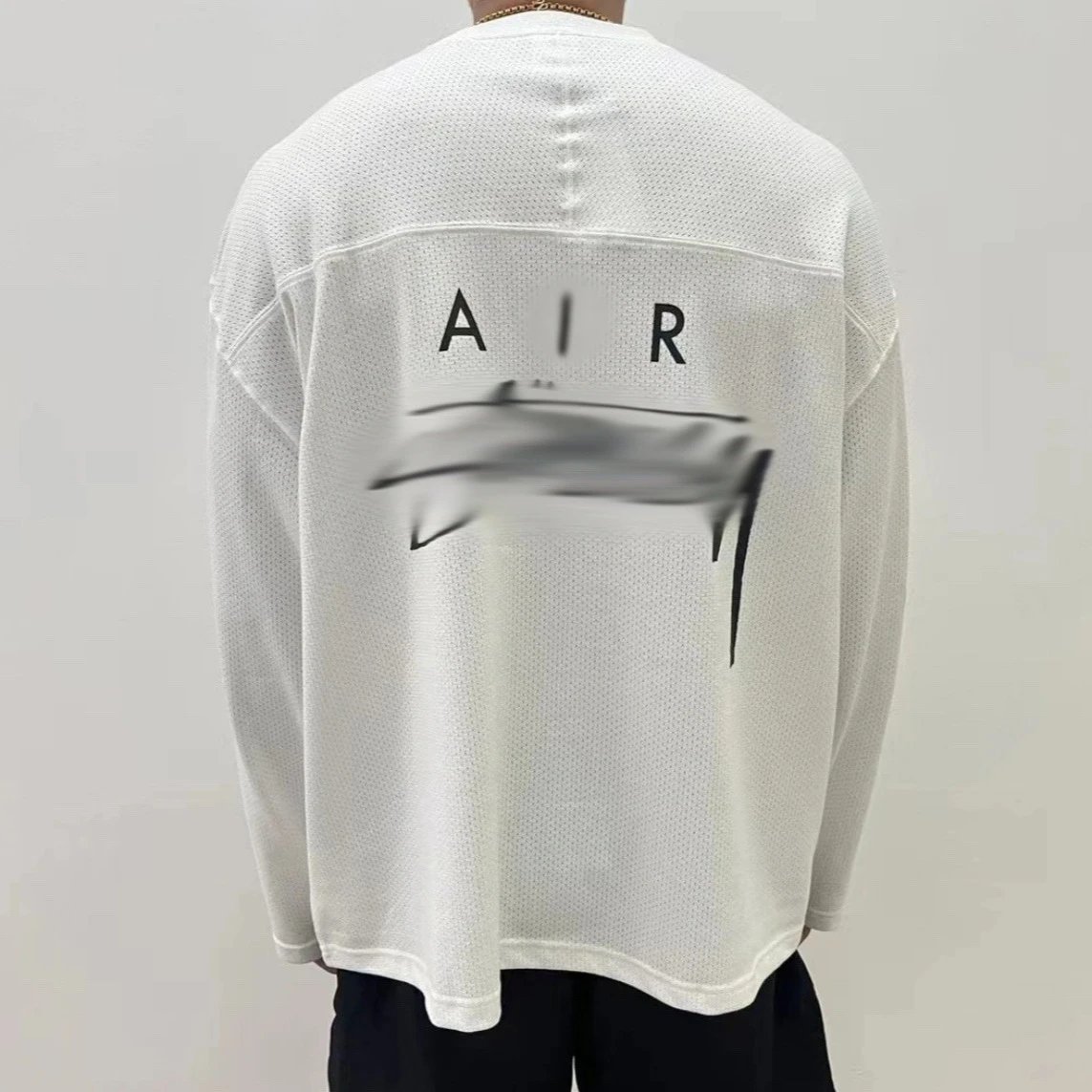 Mesh Long Sleeve Sport Shirt photo 2