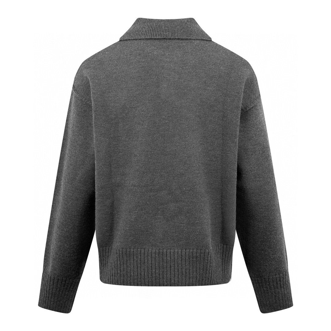 Heart Jacquard Knit Sweater photo 5