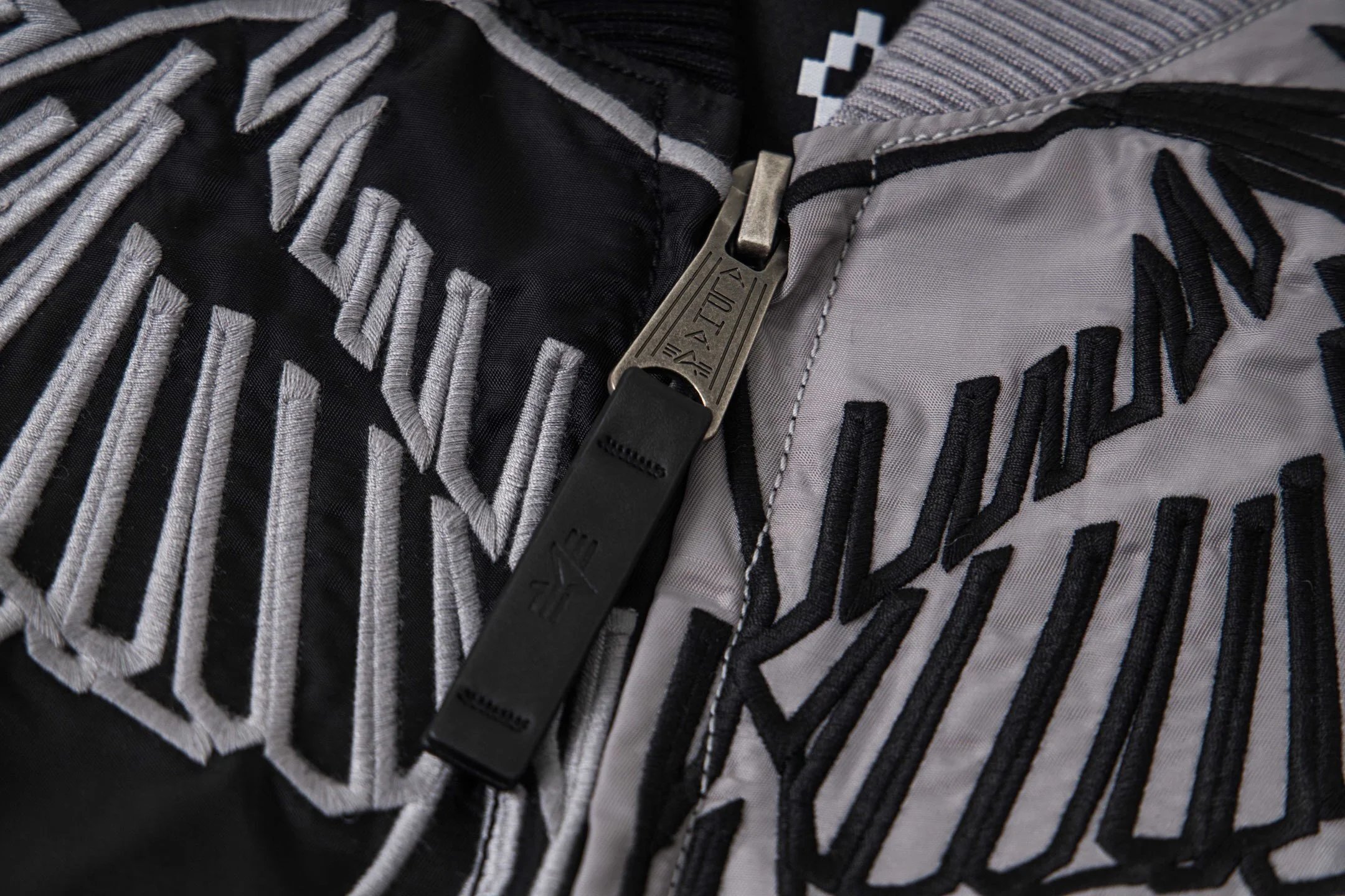 Shoulder Wing Embroidery Flight Jacket photo 6