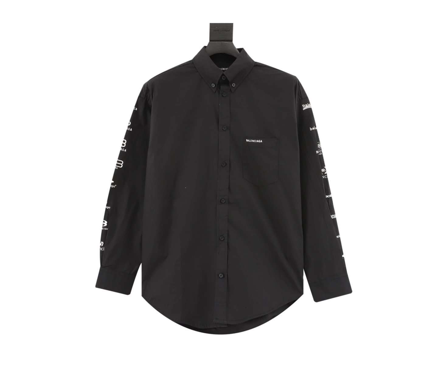Coke Print Color-Block Long Sleeve Shirt photo 6
