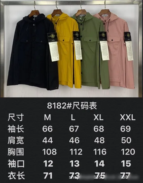 Stone Island Hooded Field Jacket Mustard Yellow Outerwear - 3