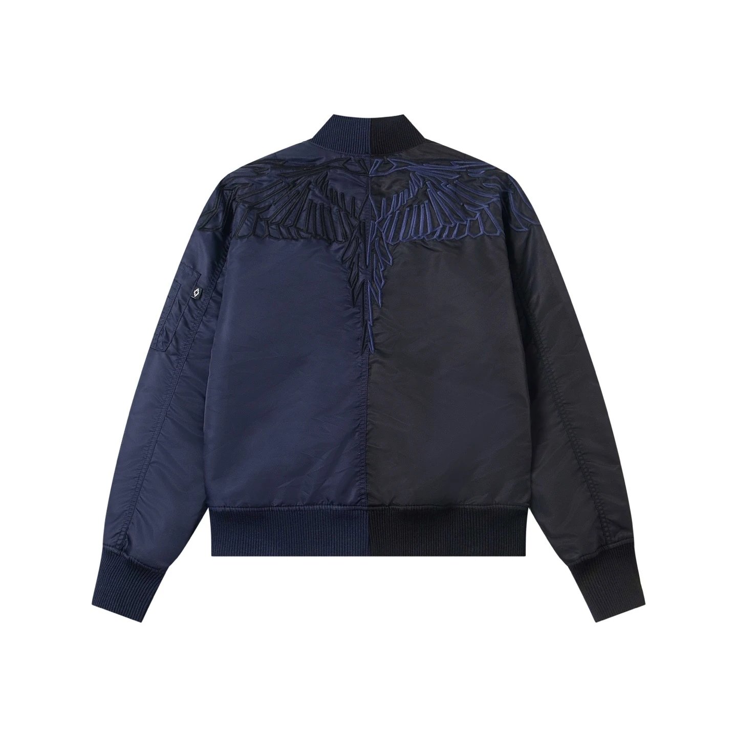 Shoulder Wing Embroidery Flight Jacket photo 5