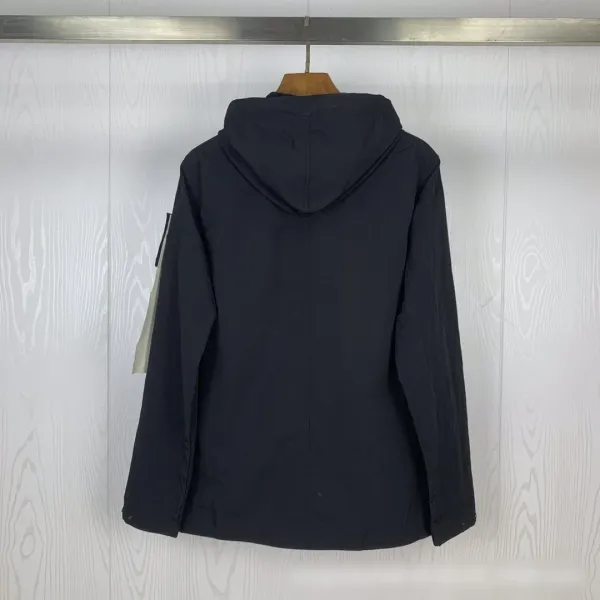 Stone Island Hooded Field Jacket Mustard Yellow Outerwear - 5