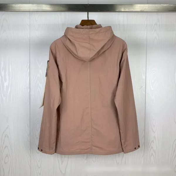 Stone Island Hooded Field Jacket Mustard Yellow Outerwear - 7