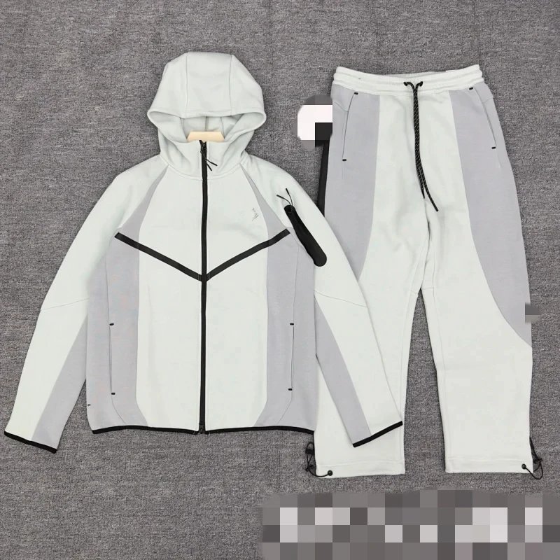 Colorblock Knit Track Jacket Set photo 3