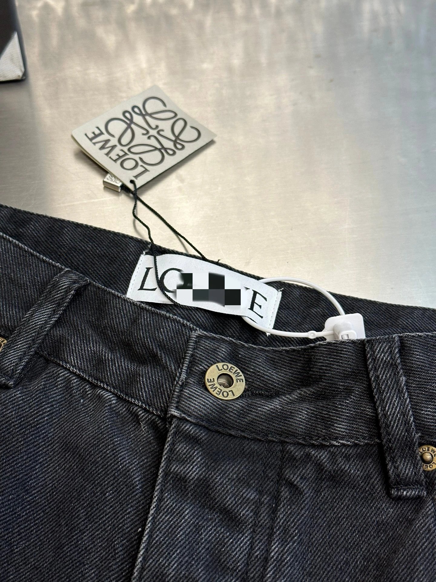 Knee Panel Denim Jeans photo 8