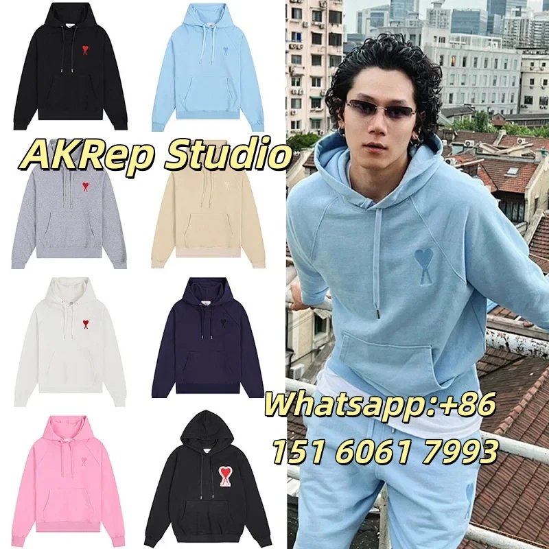 Heart Embroidery Hoodie