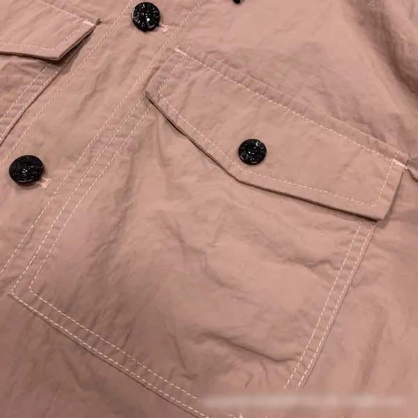 Stone Island Hooded Field Jacket Mustard Yellow Outerwear - 15