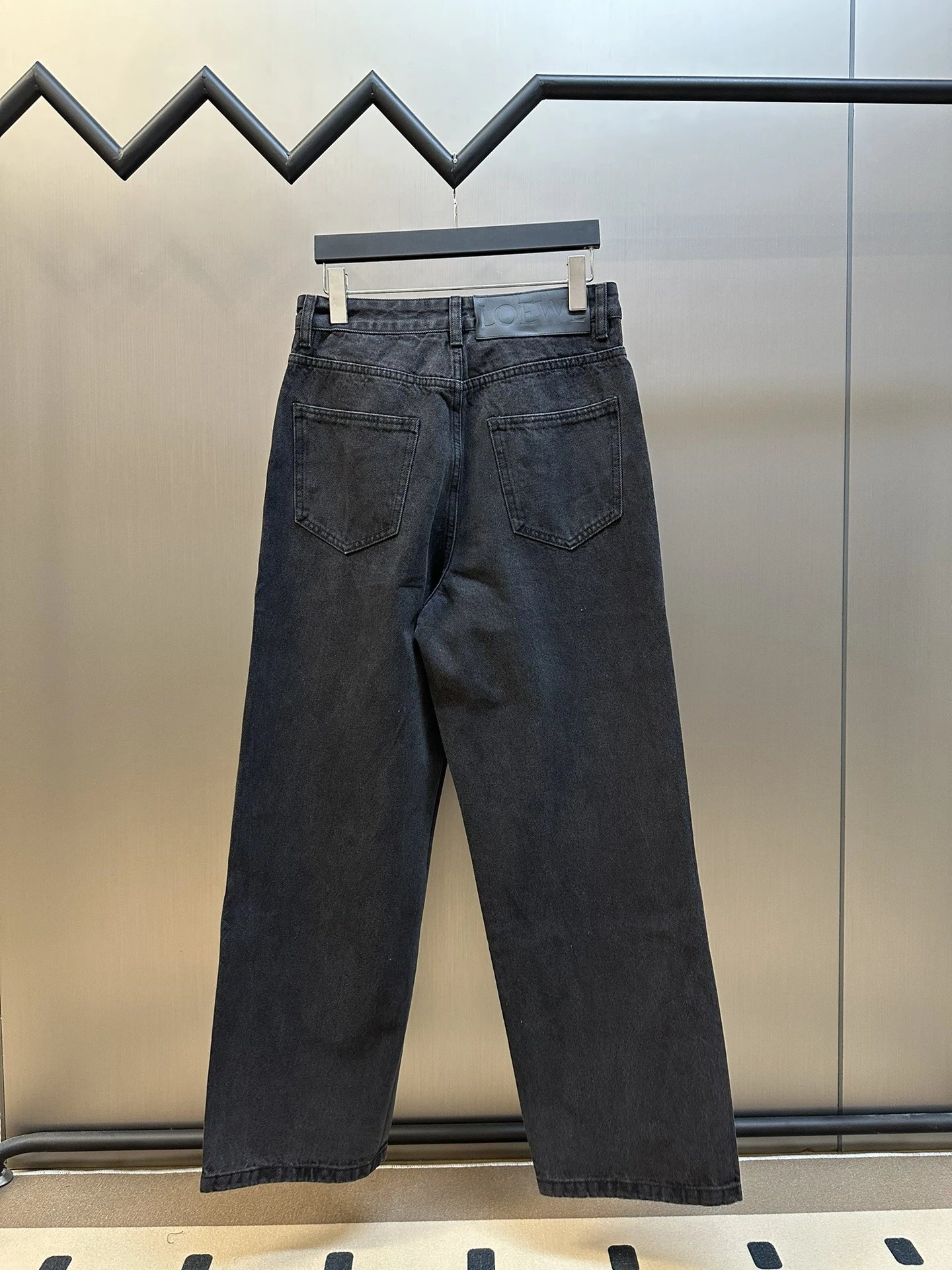 Knee Panel Denim Jeans photo 6
