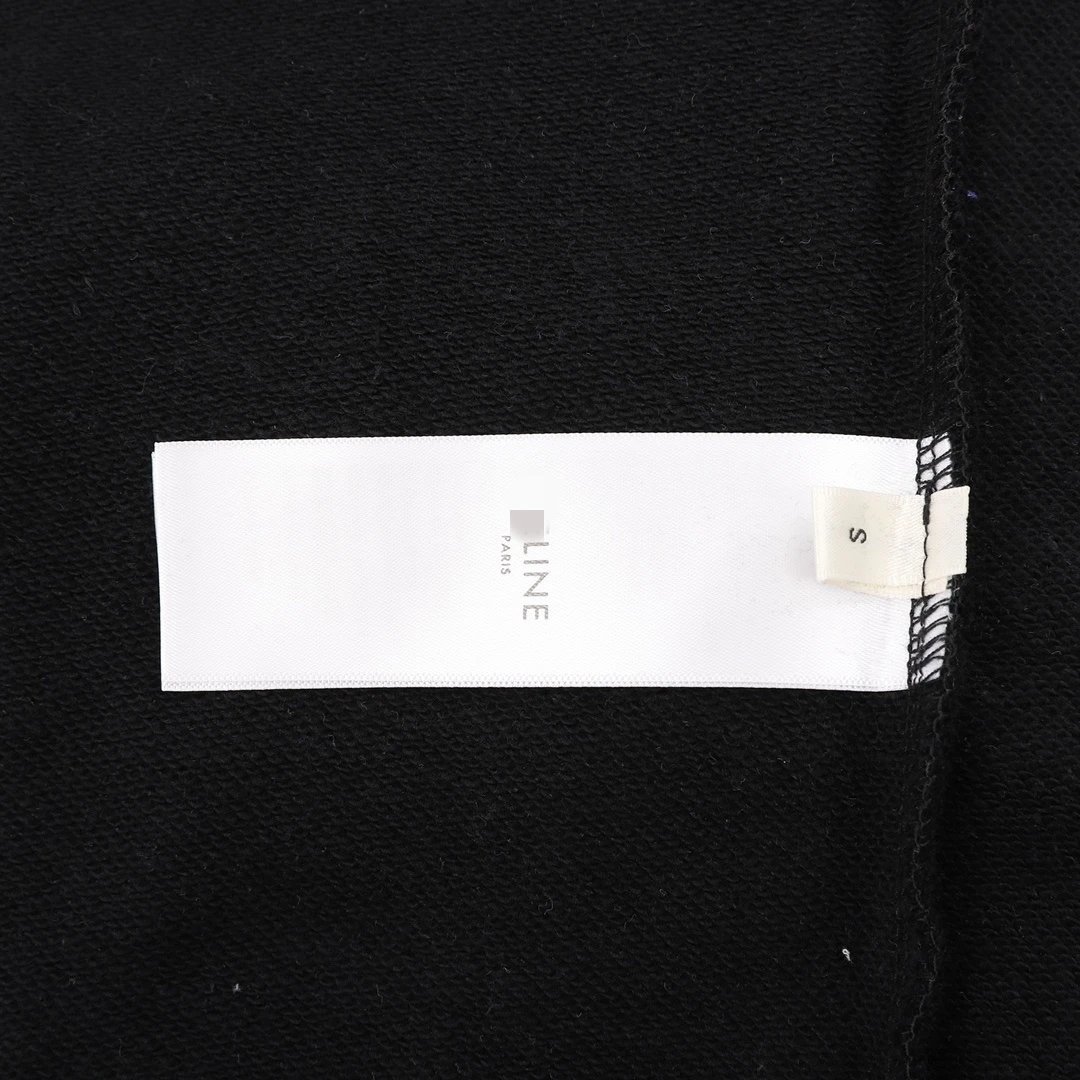 Saint Laurent Logo Tape Hoodie Gray - 8