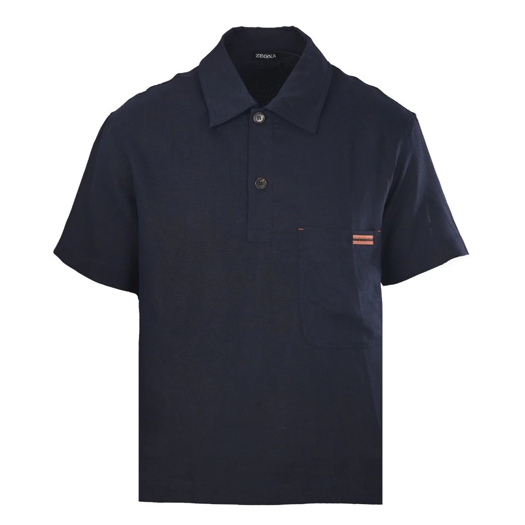 Linen Polo Shirt