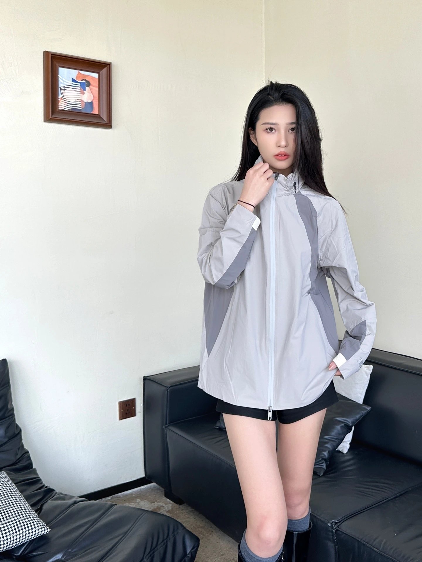 Patchwork Lightweight Jacket photo 4
