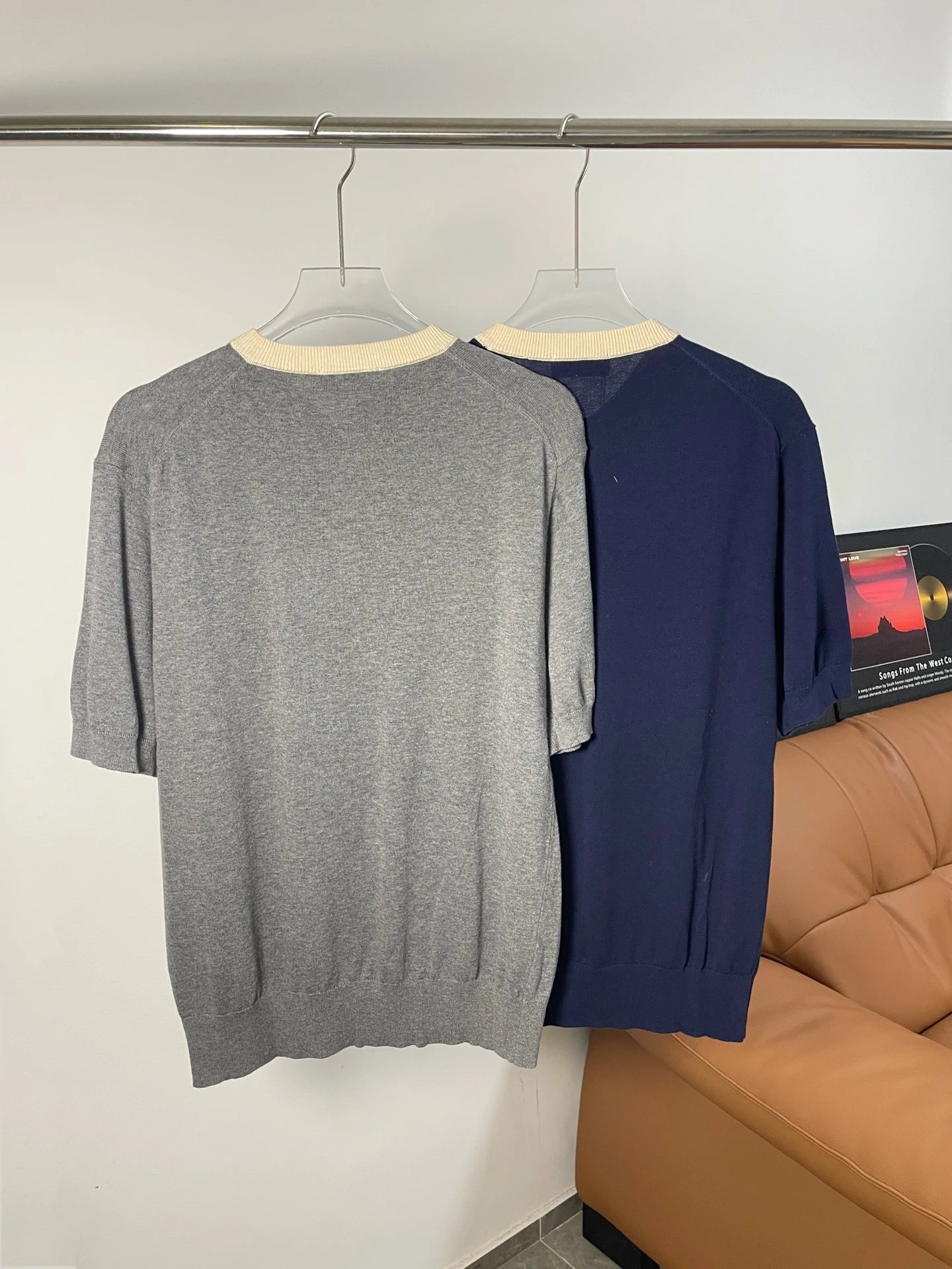 Henley 3-Button Knit Short Sleeve photo 5