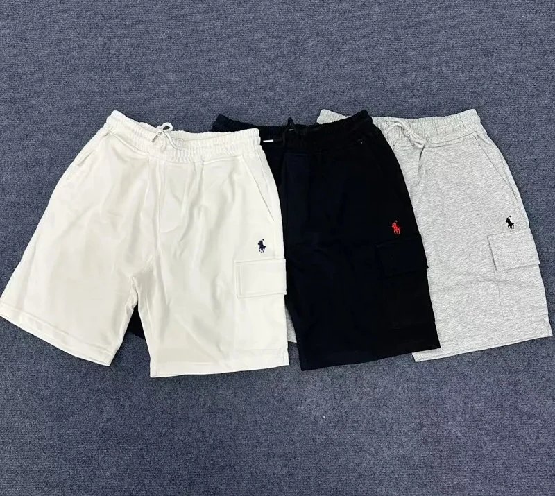Embroidered Logo Casual Shorts