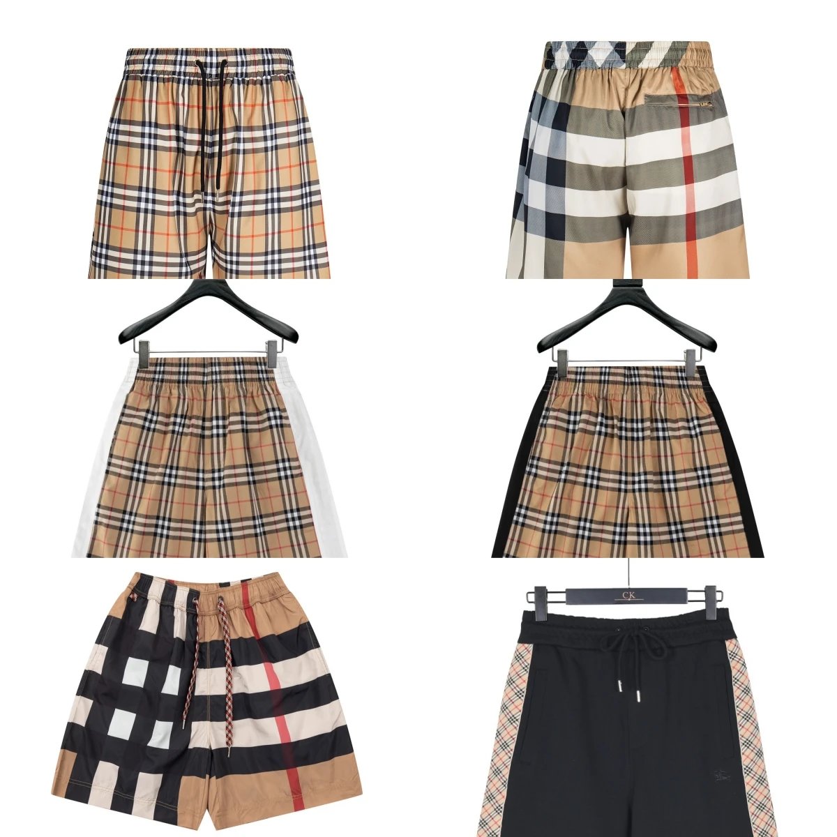 Plaid Quick-Dry Shorts