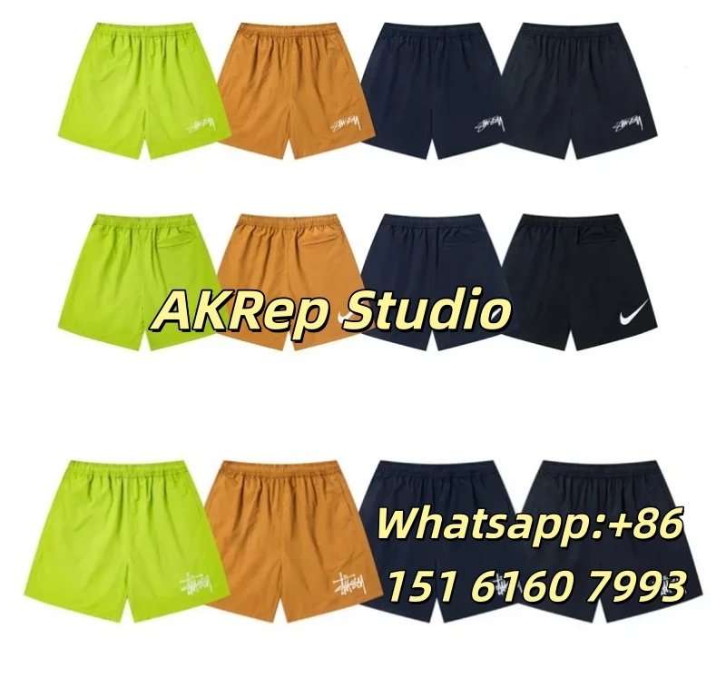 Logo Print Mesh Shorts