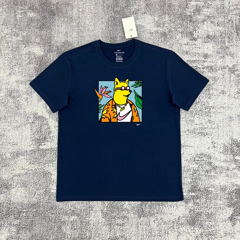 Nike T-Shirts Short-Sleeve Graphic Logo T-Shirt — 22