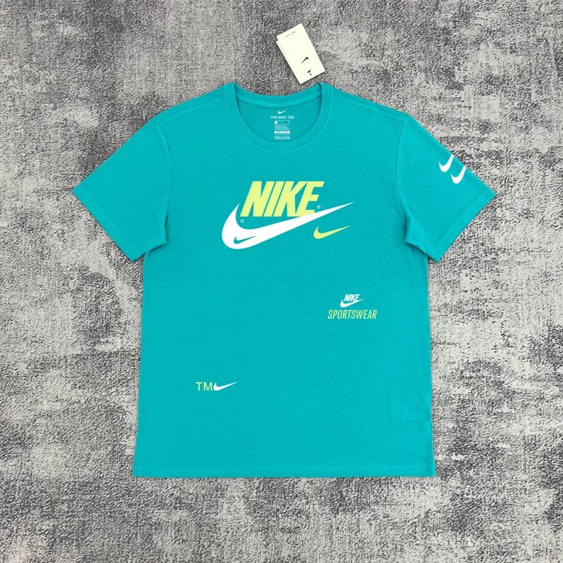 Nike T-Shirts Short-Sleeve Graphic Logo T-Shirt — 14
