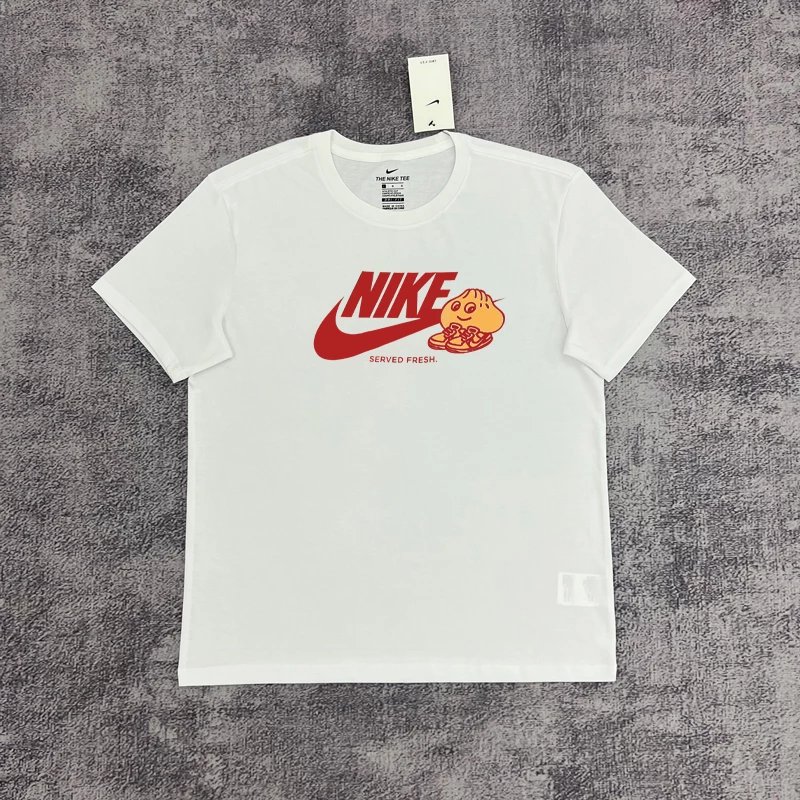 Nike T-Shirts Short-Sleeve Graphic Logo T-Shirt — 19