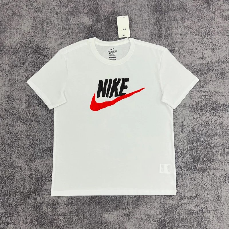 Nike T-Shirts Short-Sleeve Graphic Logo T-Shirt — 3