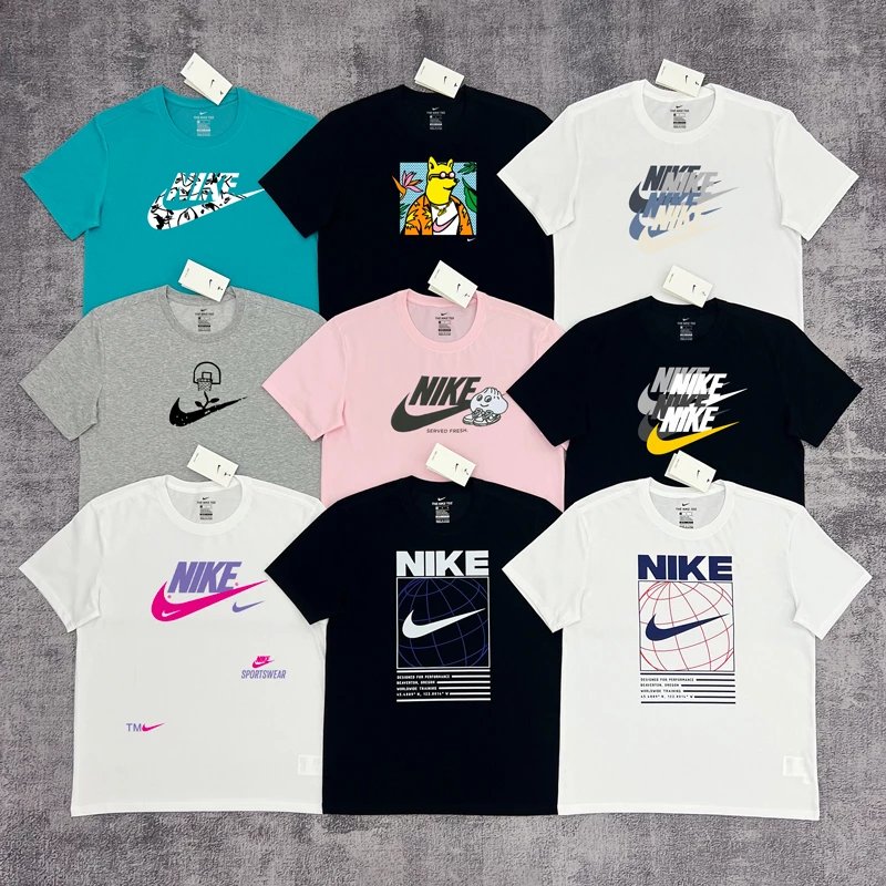 Summer Cotton T-Shirt for Sports and Training, Breathable Short Sleeve Top - Basketball, Workout, and Warm-Up Apparel