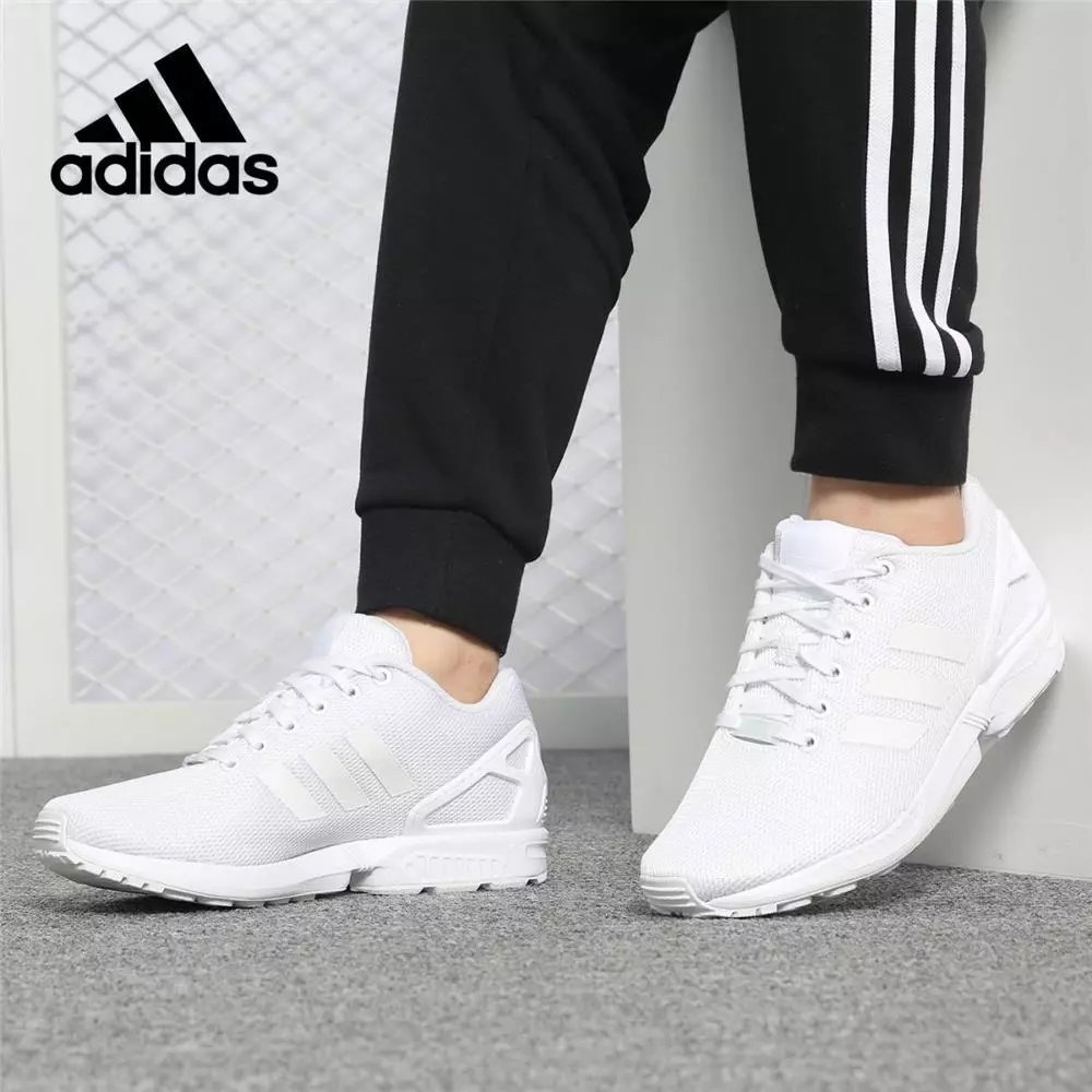【美国进口】Adidas/阿迪达斯正品三叶草男2018新款ZX FLUX运动休闲板鞋S32277