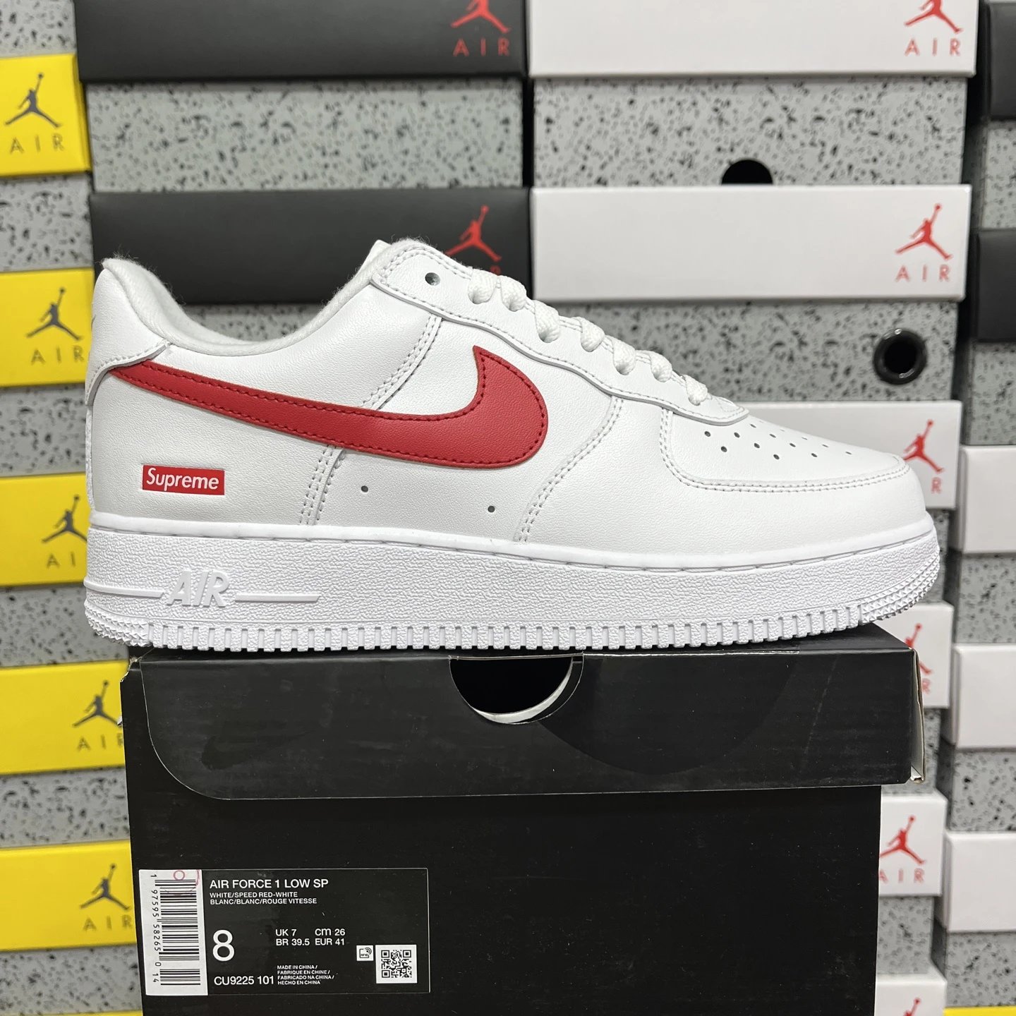 Sup White Red CU9225-101