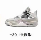 Jordan 4 Motorsport Shoes — 4 Silver-plated AQ9129-001 colorway — USFans Spreadsheet photo