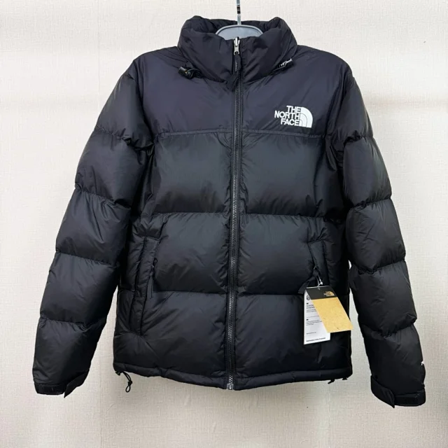 The North Face Down Jackets 1996 hooded color-block puffer product detail image 95
