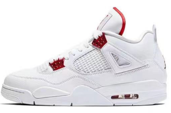 Jordan 4 Motorsport Shoes — White and Red CT8527-112 colorway — USFans Spreadsheet photo