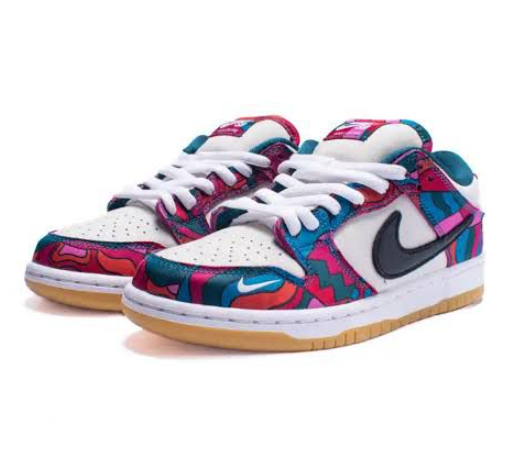 Dunk Parra Shoes — DK White Blue Red DH7695-600 colorway — USFans Spreadsheet photo