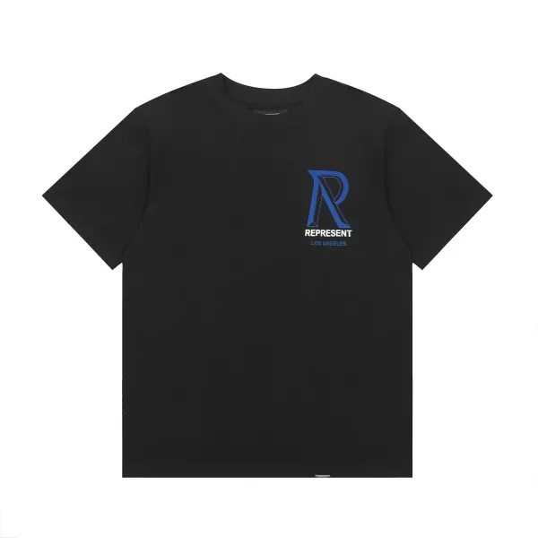 Represent Milan Oversized Washed Black T-Shirt - 14
