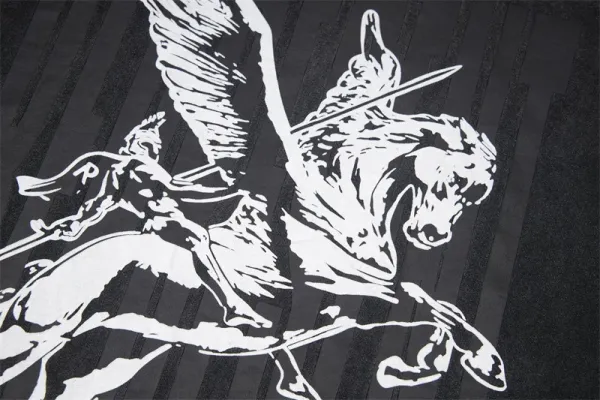 Represent Pegasus Graphic Washed Black T-Shirt - 21