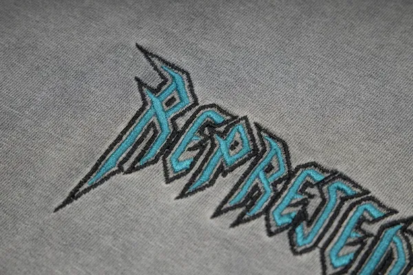 Design Acid Wash Gray Graphic T-Shirt - 17