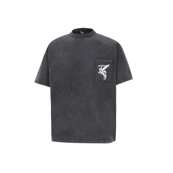 Represent Pegasus Rider Army Green T-Shirt - 16
