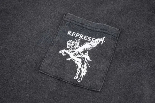 Represent Pegasus Rider Army Green T-Shirt - 25