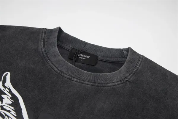 Represent Pegasus Graphic Washed Black T-Shirt - 15