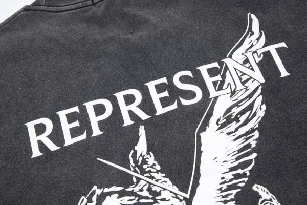 Represent Pegasus Rider Army Green T-Shirt - 28